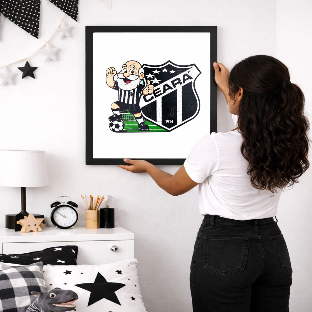 Decoração com Escudo do Ceará e Mascote