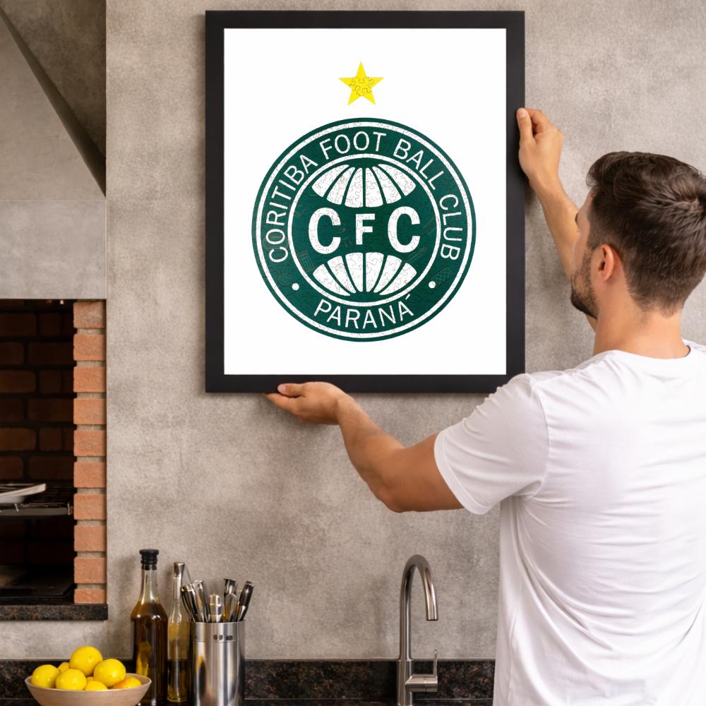 Decoração: Cole na Parede o Escudo do Coritiba