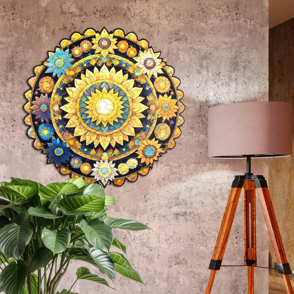 Decoração Mandala Meditação