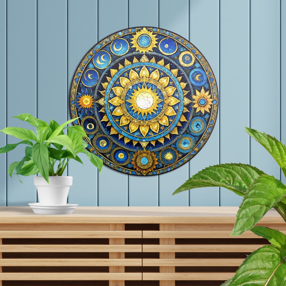 Decoração Mandala Noite e Dia