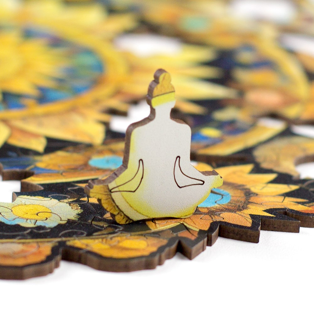 Detalhes da Mandala da Meditação