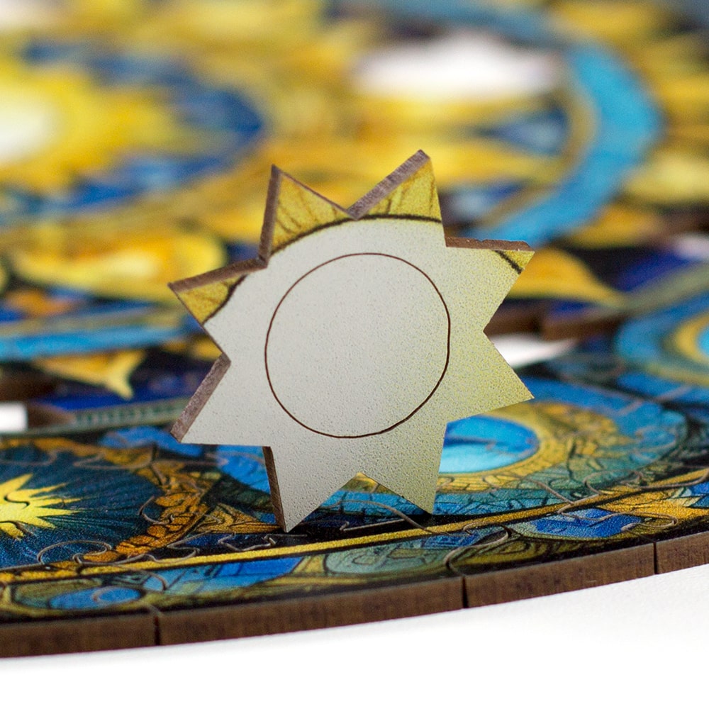 Detalhes da Mandala da Noite e Dia