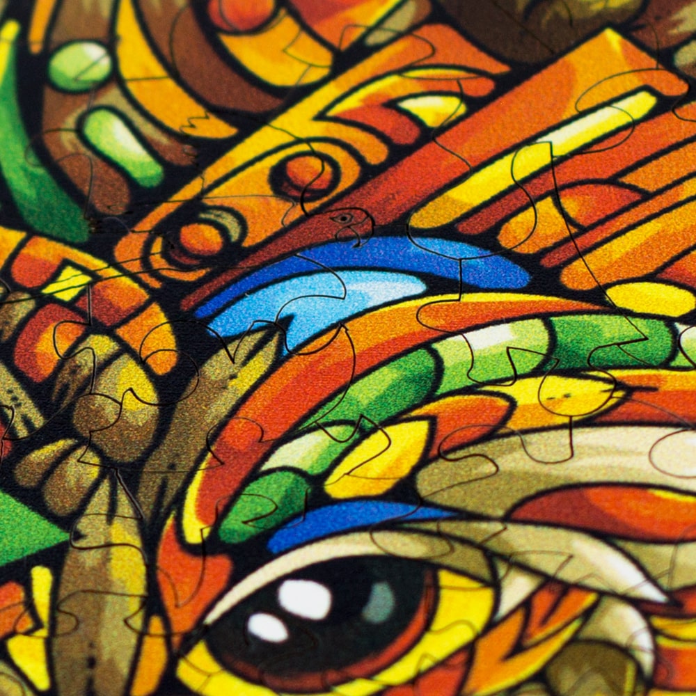 Detalhes Lobo-Guará Puzi