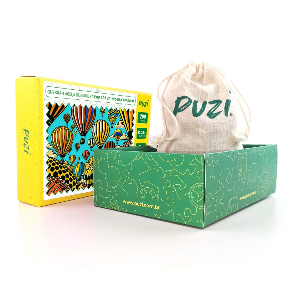 Embalagem Pop Art Balões da Capadócia - Puzi
