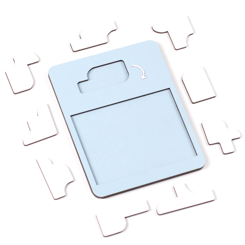 Puzzle Nível Difícil - Cabe+1: Nuvem