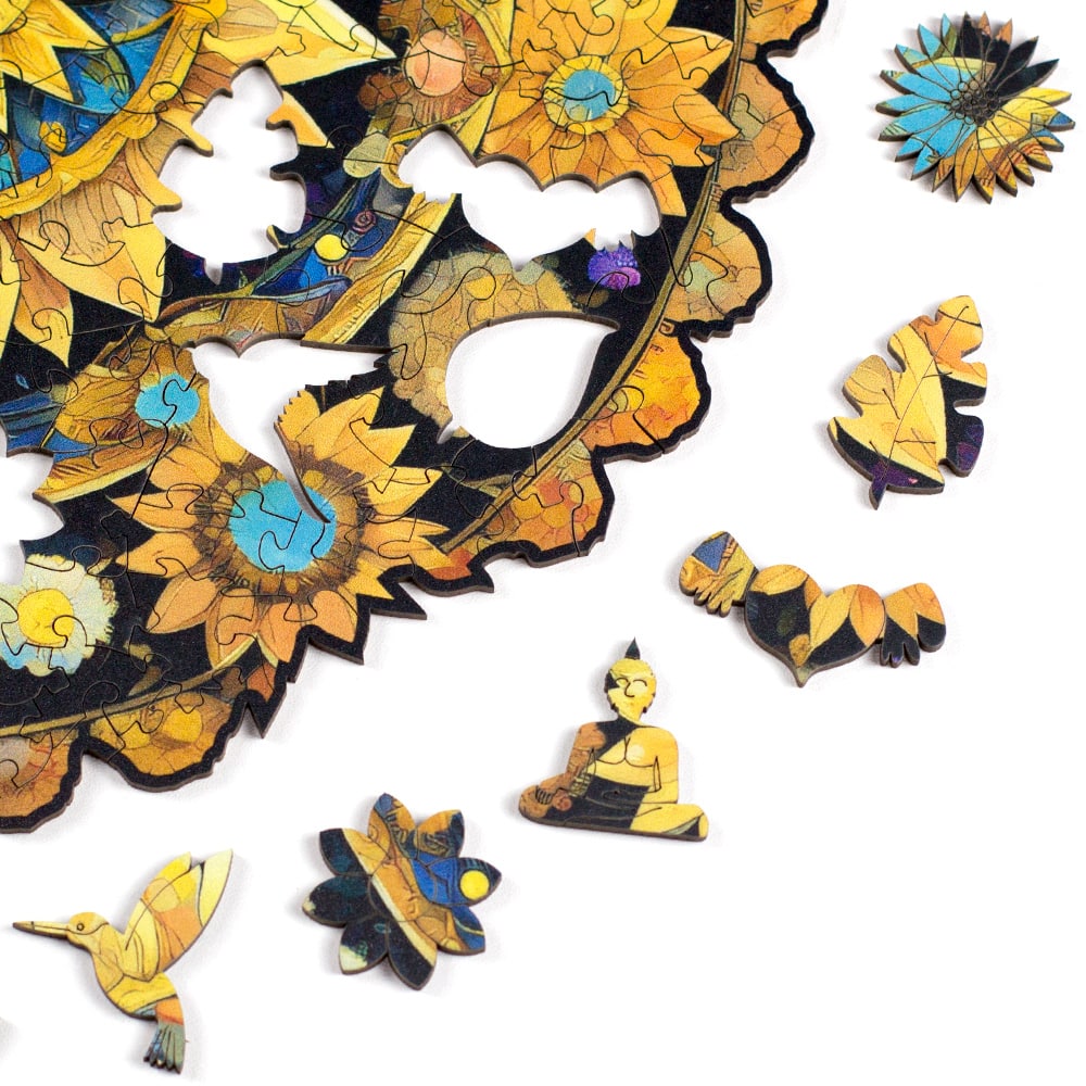 Puzzle da Mandala Meditação Puzi