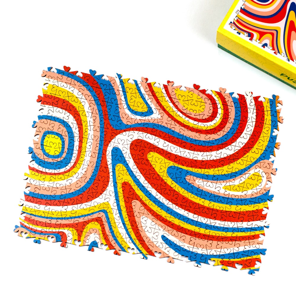 Quebra-Cabeça Mistura de Tintas