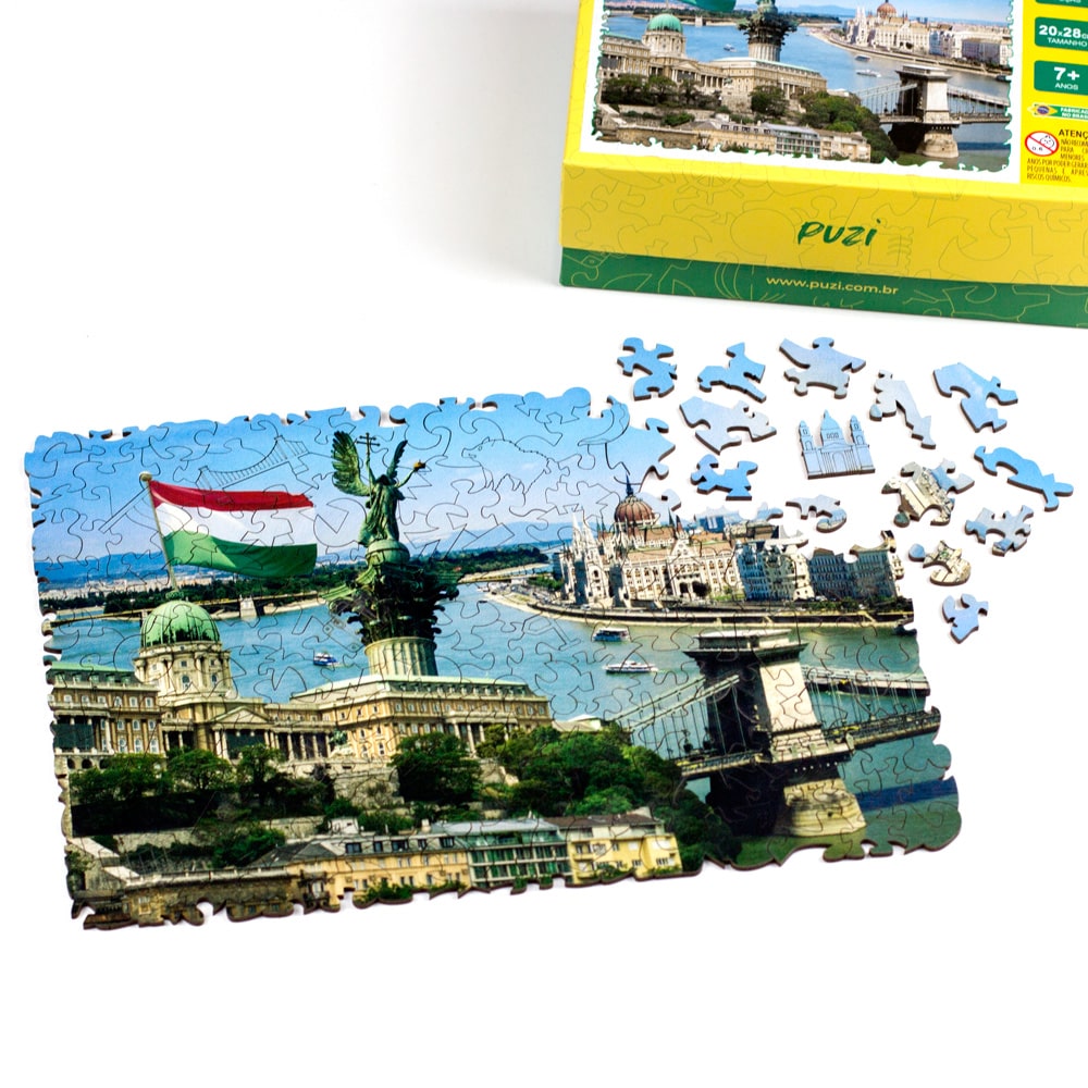 Quebra-Cabeça Puzi Budapeste - 200 peças