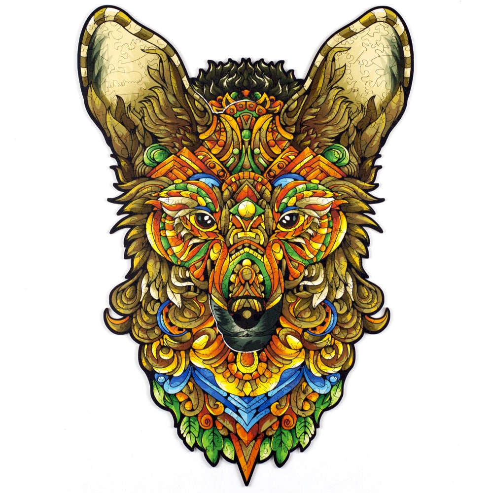 Quebra-Cabeça Lobo-Guará Montado