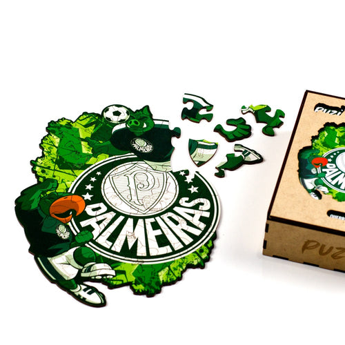 Quebra-Cabeça de Madeira Palmeiras Kids