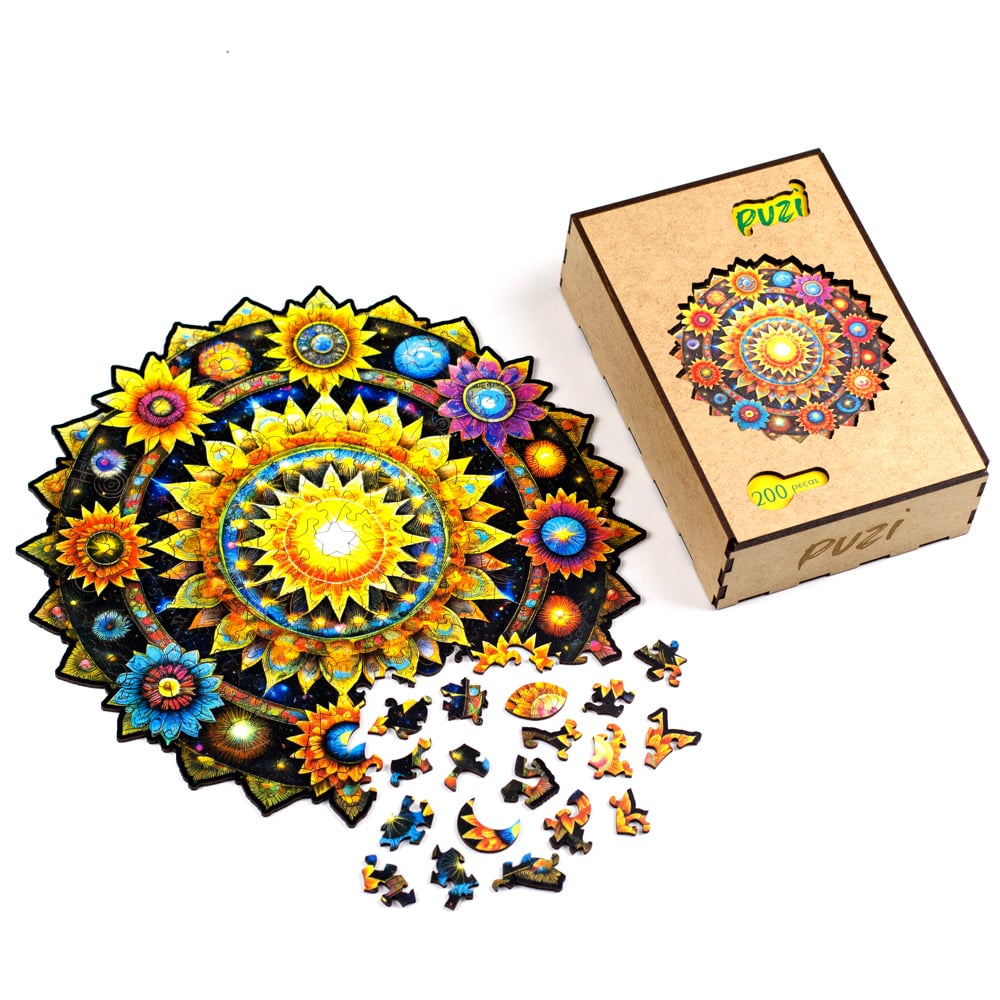 Quebra-Cabeça Mandala Celestial