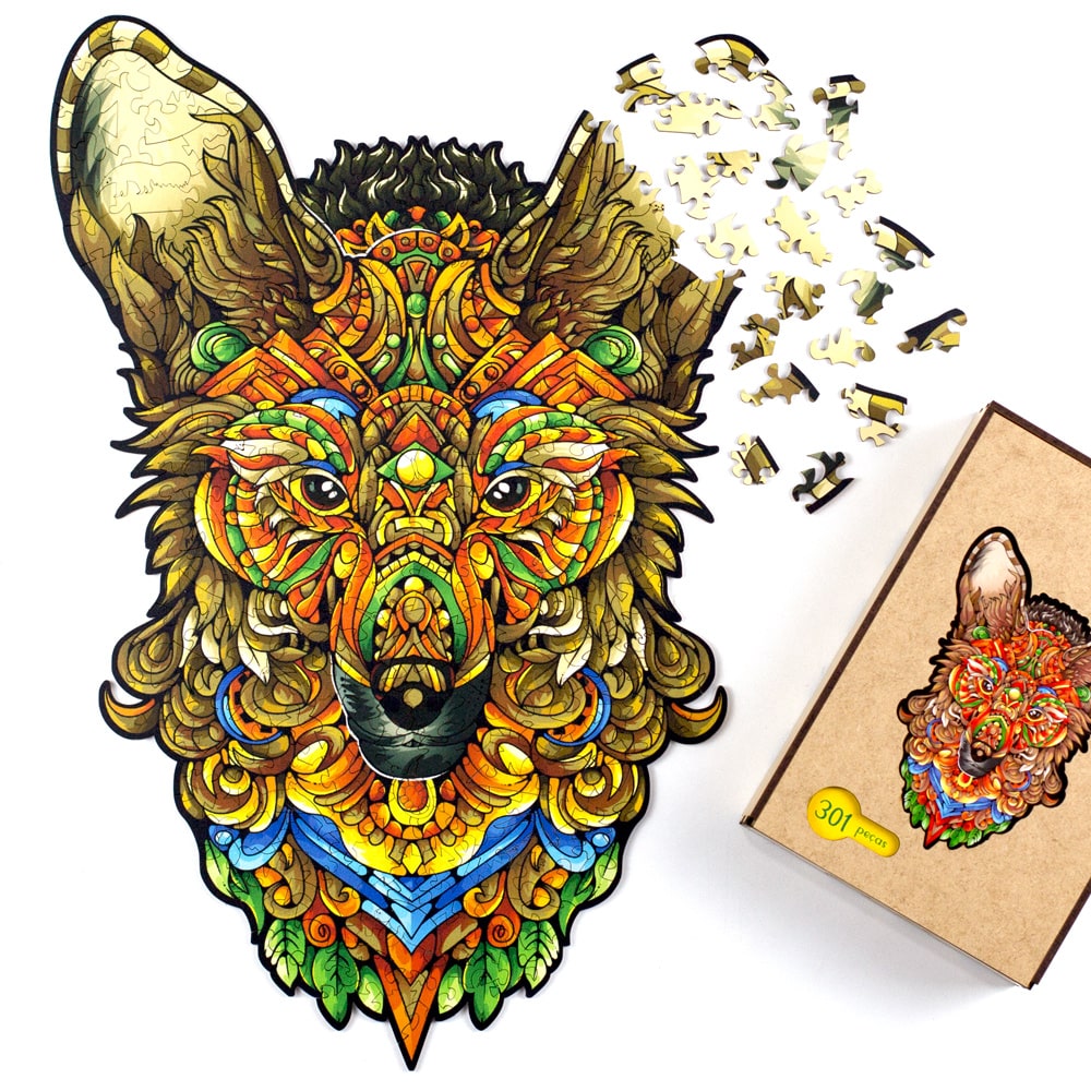 Quebra-Cabeça Puzi Lobo-Guará