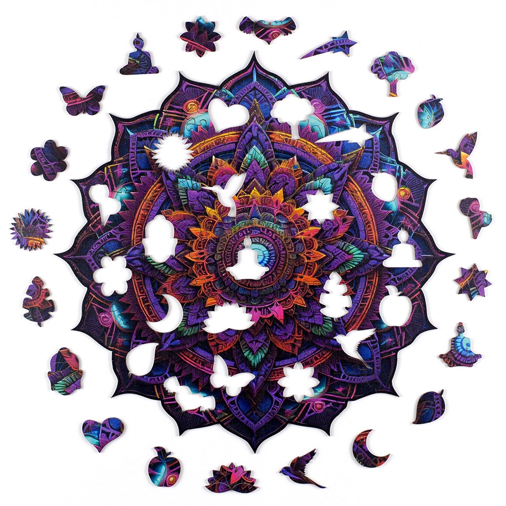 Quebra-Cabeça Puzi Mandala da Espiritualidade