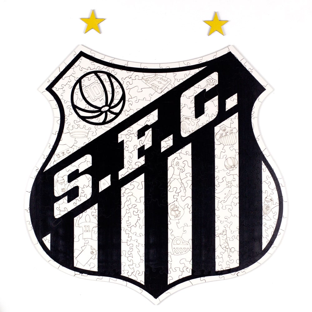 Quebra-Cabeça Escudo Oficial do Santos
