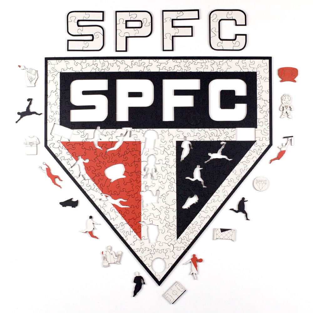 Quebra-Cabeça do São Paulo: Escudo Oficial