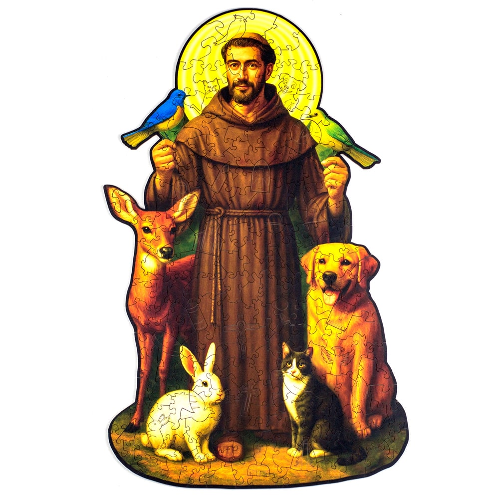 São Francisco de Assis - Quebra-Cabeça Cristão