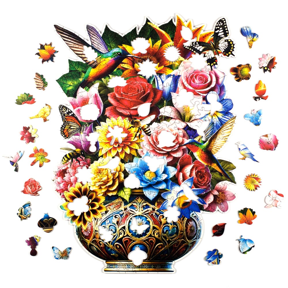 Quebra-Cabeça de Flores - Puzi