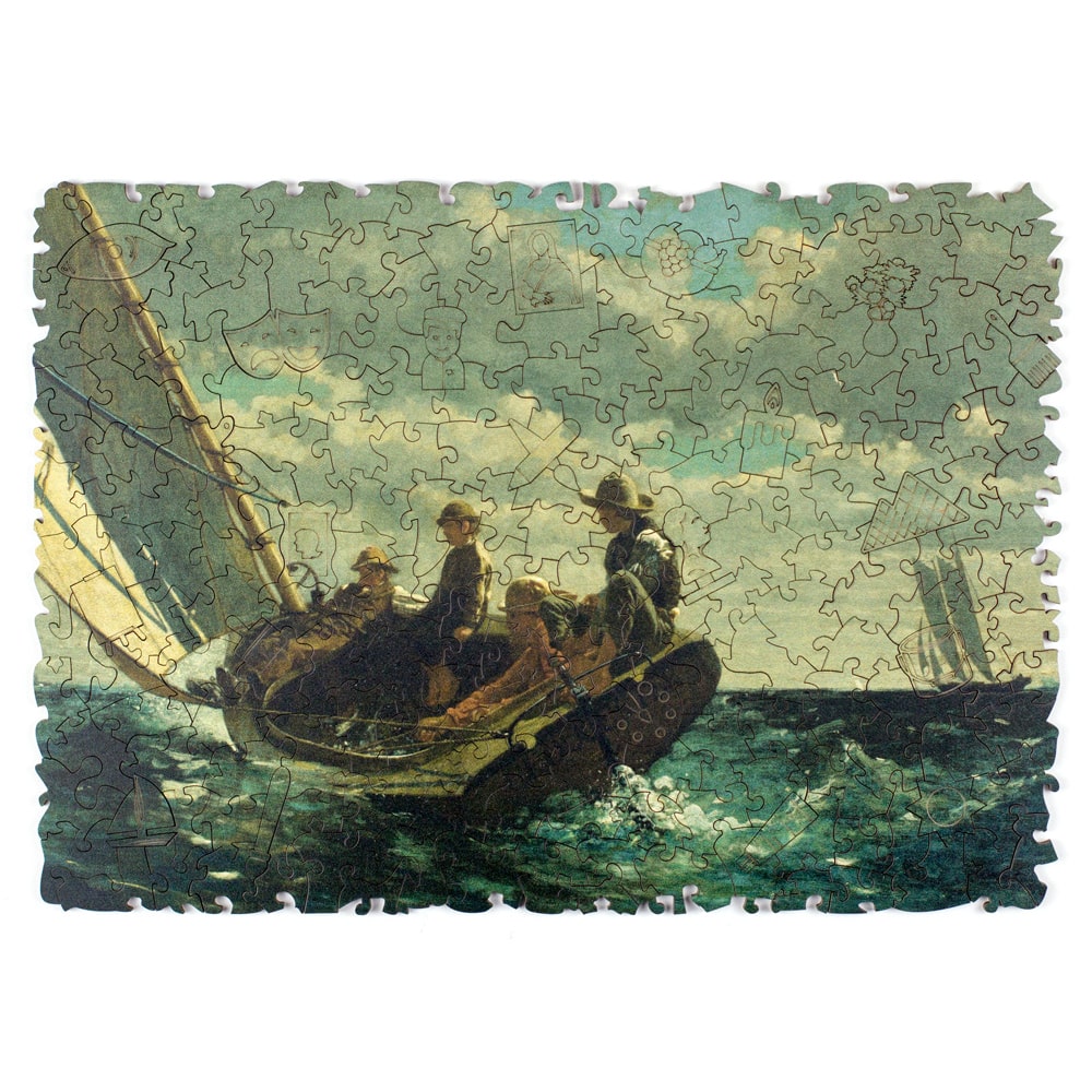 Obra de Arte: Vento Favorável Winslow Homer