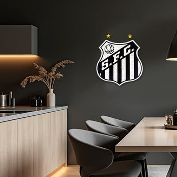 Decoração: Escudo do Santos