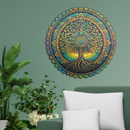 Decoração Mandala Árvore da Vida