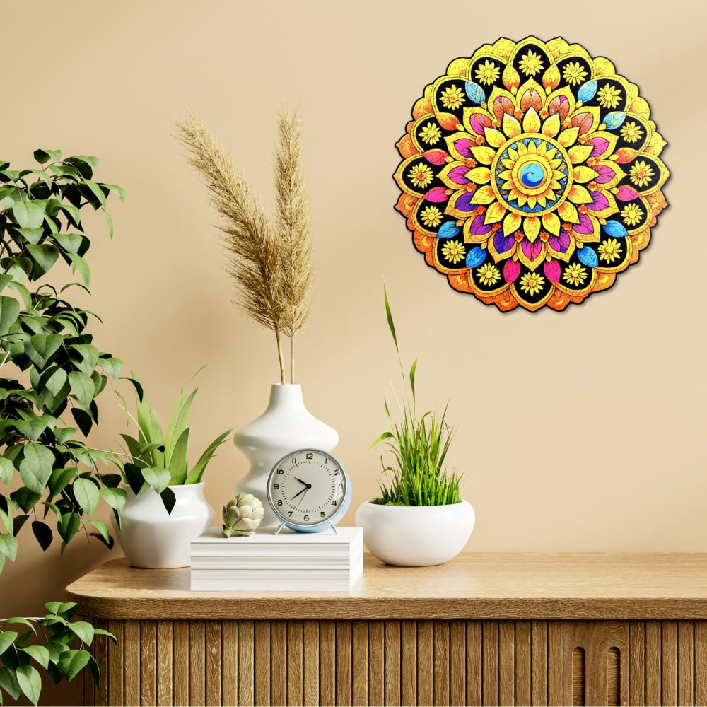Decoração Mandala da Alegria