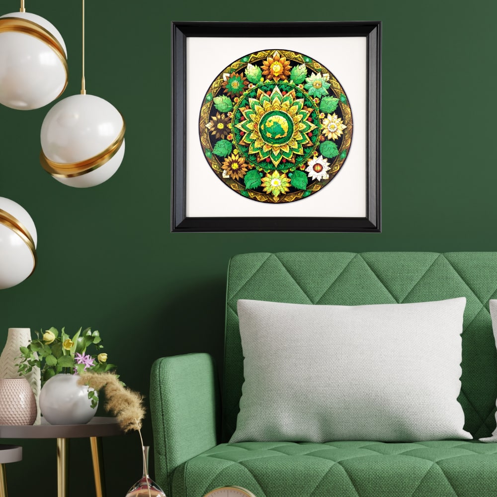Decoração Mandala da Natureza