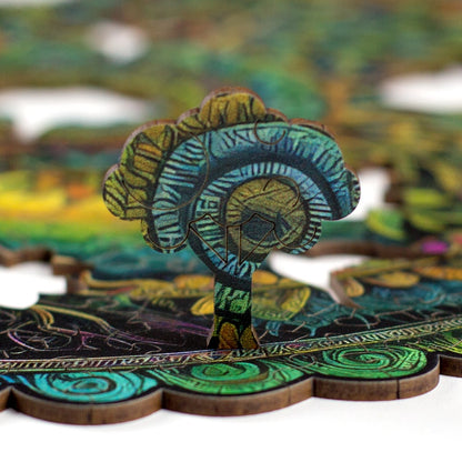 Detalhes da Mandala da Árvore da Vida
