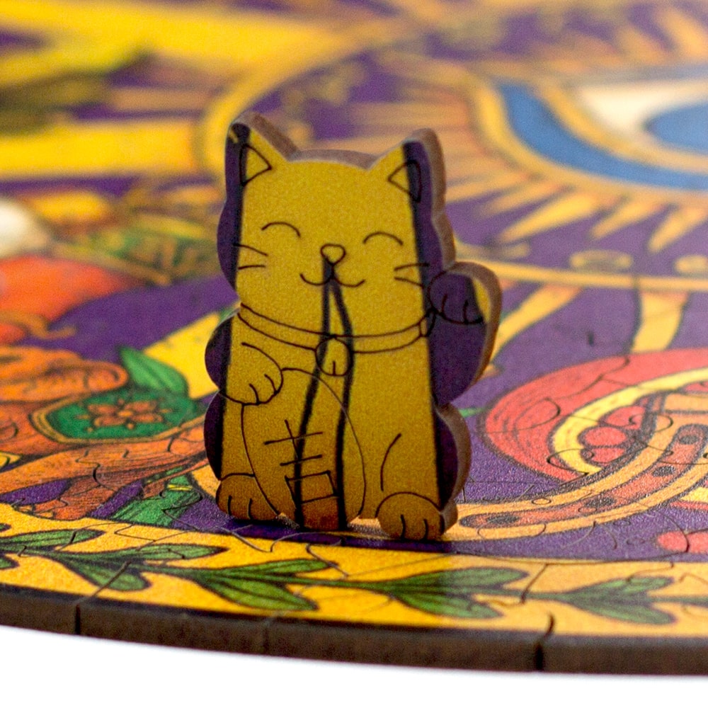 Detalhes da Mandala da Prosperidade