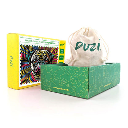 Quebra-Cabeça Pop Art Pug
