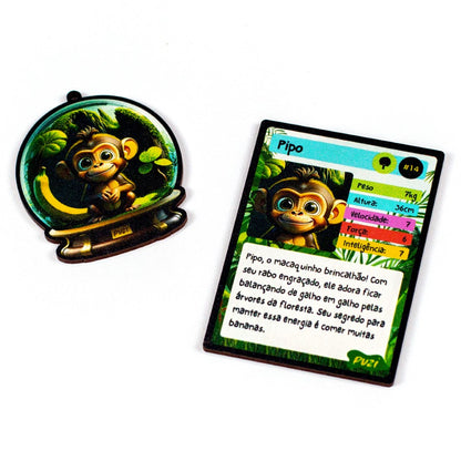 Quebra-Cabeça Orbe Macaco