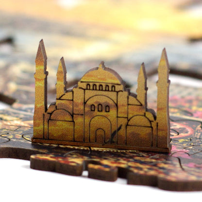 Quebra-Cabeça de Madeira Puzi Istambul
