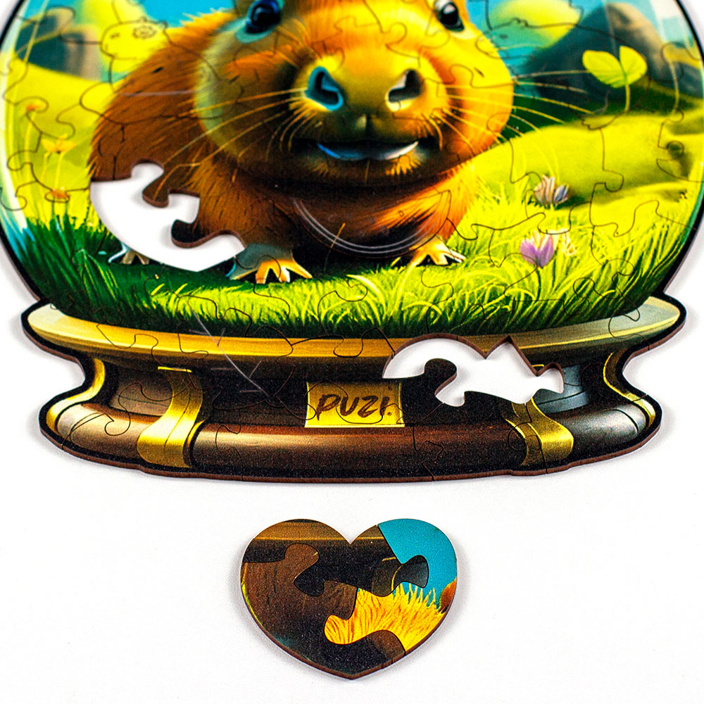 Quebra-Cabeça Orbe Capivara
