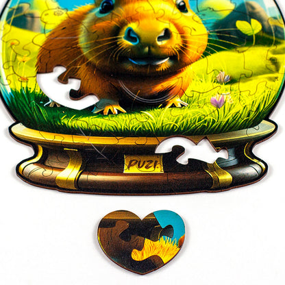 Quebra-Cabeça Orbe Capivara