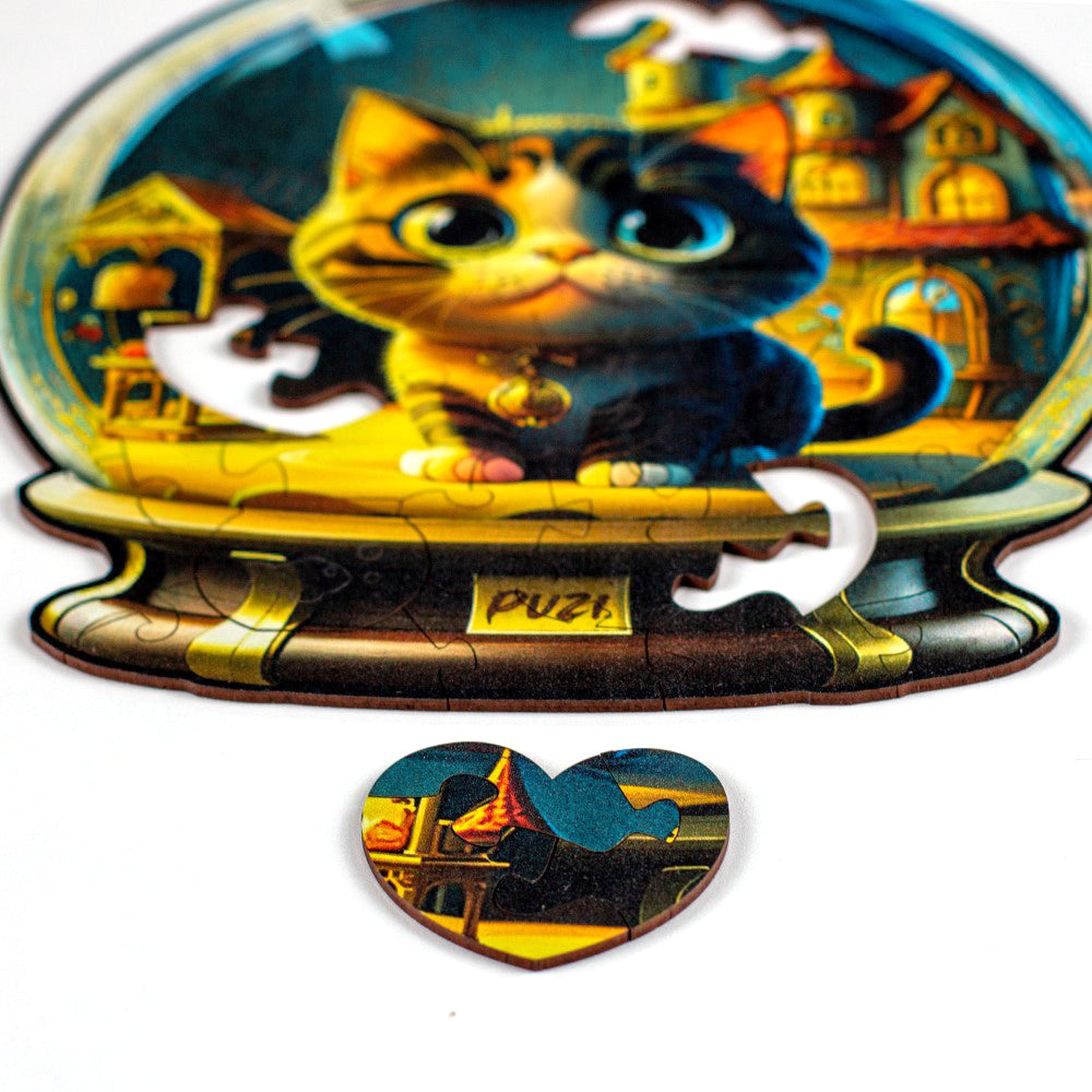 Quebra-Cabeça Orbe Gato