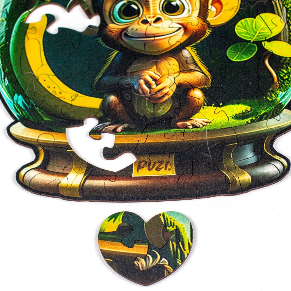Quebra-Cabeça Orbe Macaco