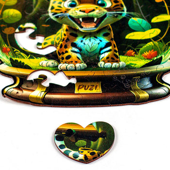 Mini-Puzzle Orbe Onçinha - Monte o Coração!