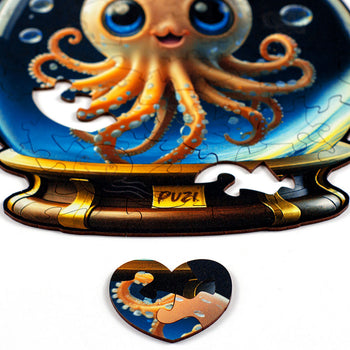 Mini-Puzzle Orbe Polvinho - Monte o Coração!