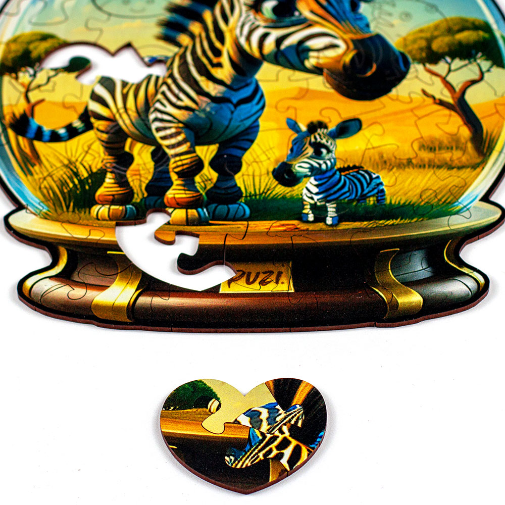 Quebra-Cabeça Orbe Zebra