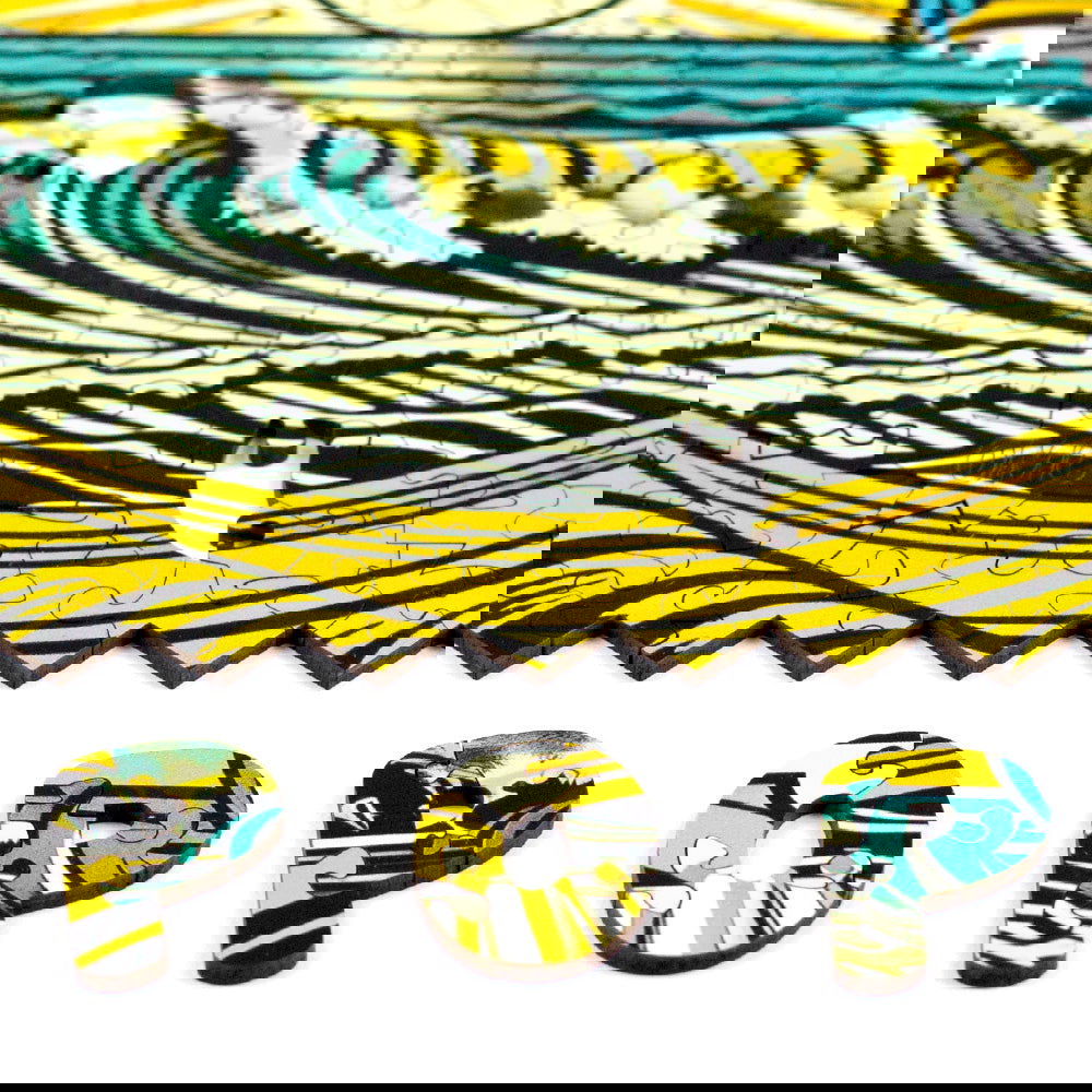 Quebra-Cabeça Pop Art Praia