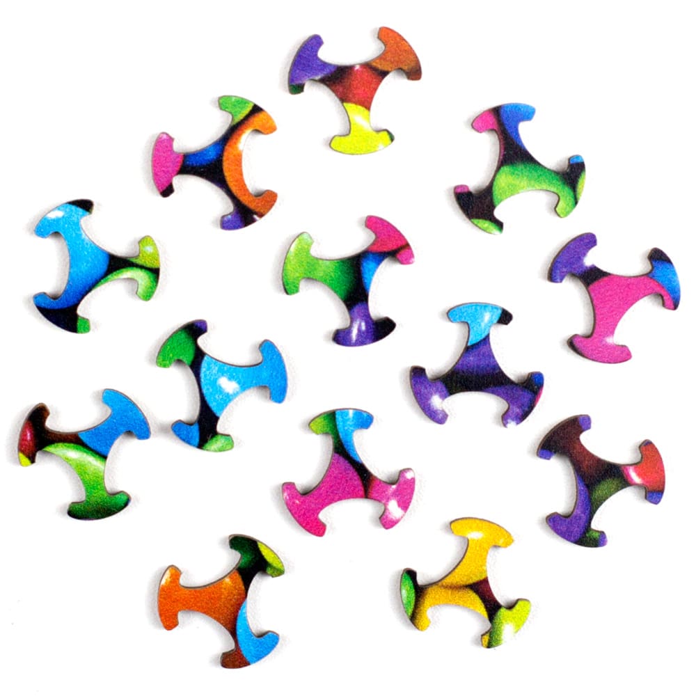 Quebra-Cabeça Doces Coloridos