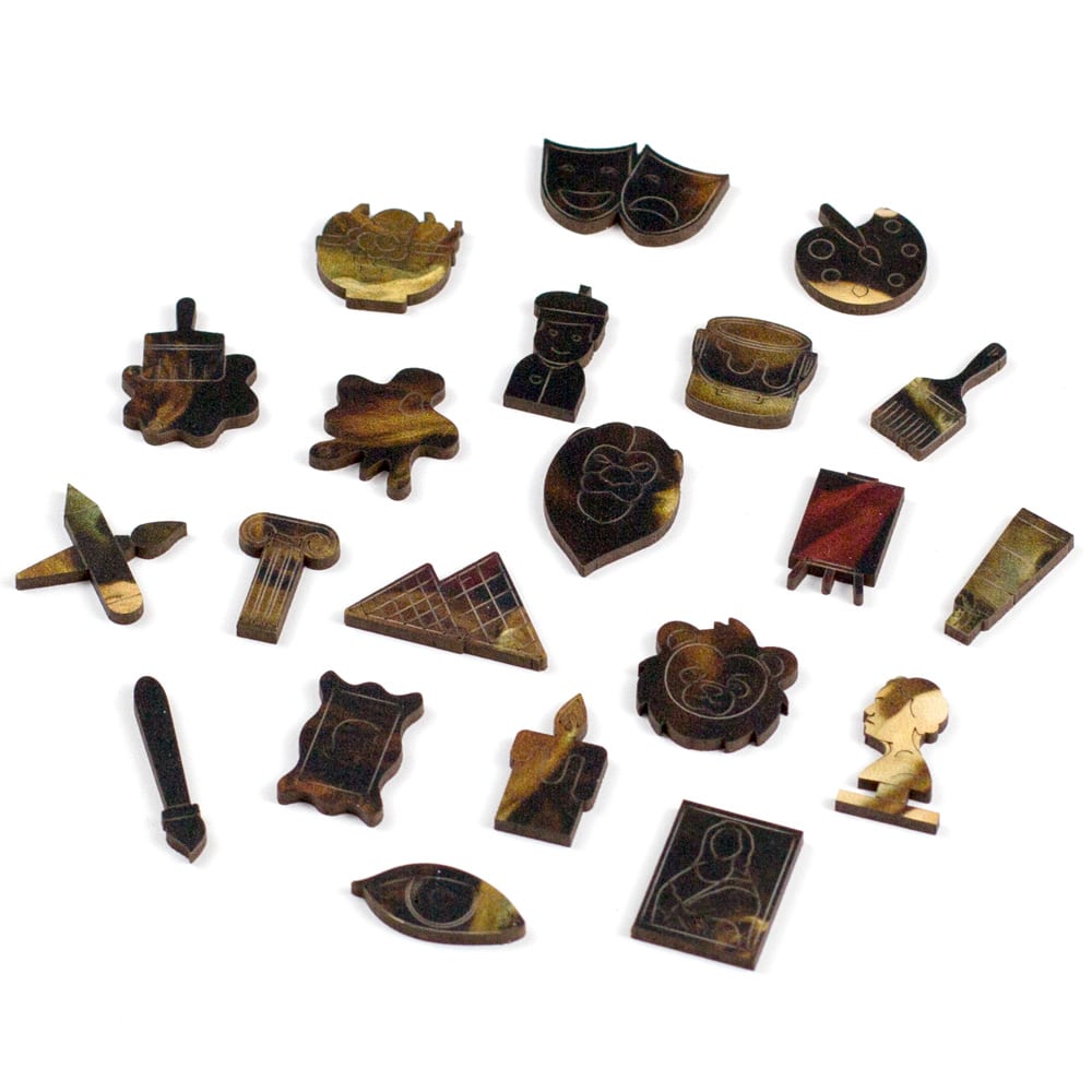 Peças de Madeira Temáticas Daniel na Cova dos Leões