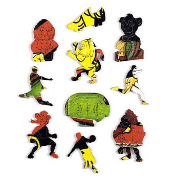 Peças Temáticas do Sport Recife Kids com Mascotes, Ilha do Retiro e Escudo