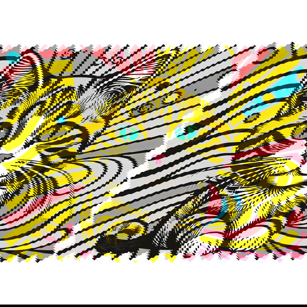 Quebra-Cabeça Pop Art Gato