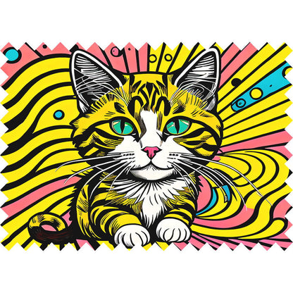 Quebra-Cabeça Pop Art Gato
