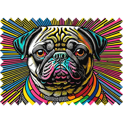 Quebra-Cabeça Pop Art Pug