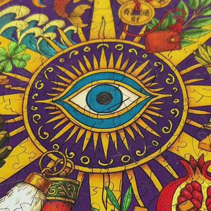 Quebra-Cabeça Mandala da Prosperidade