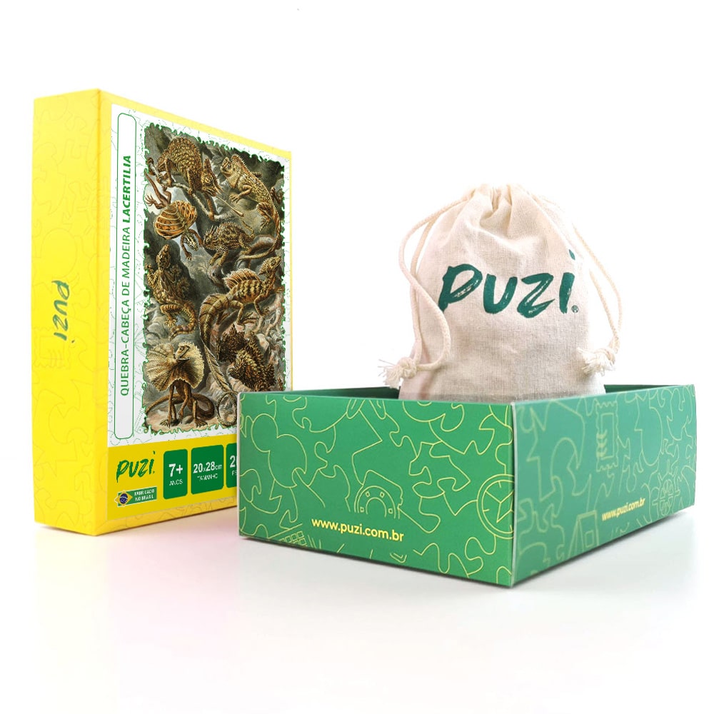 Quebra-Cabeça Puzi da Obra Lacertilia