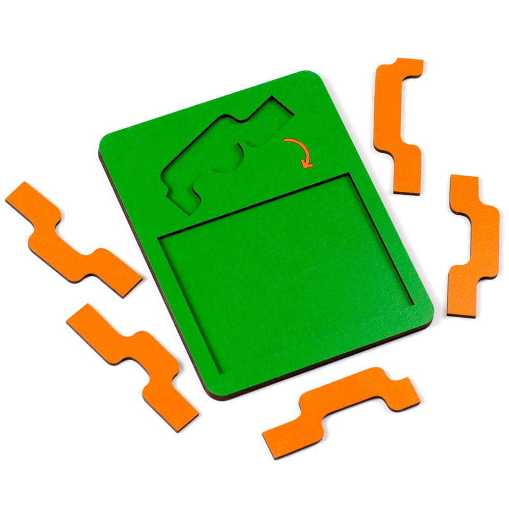 Puzzle Nível Difícil - Cabe+1: Cano
