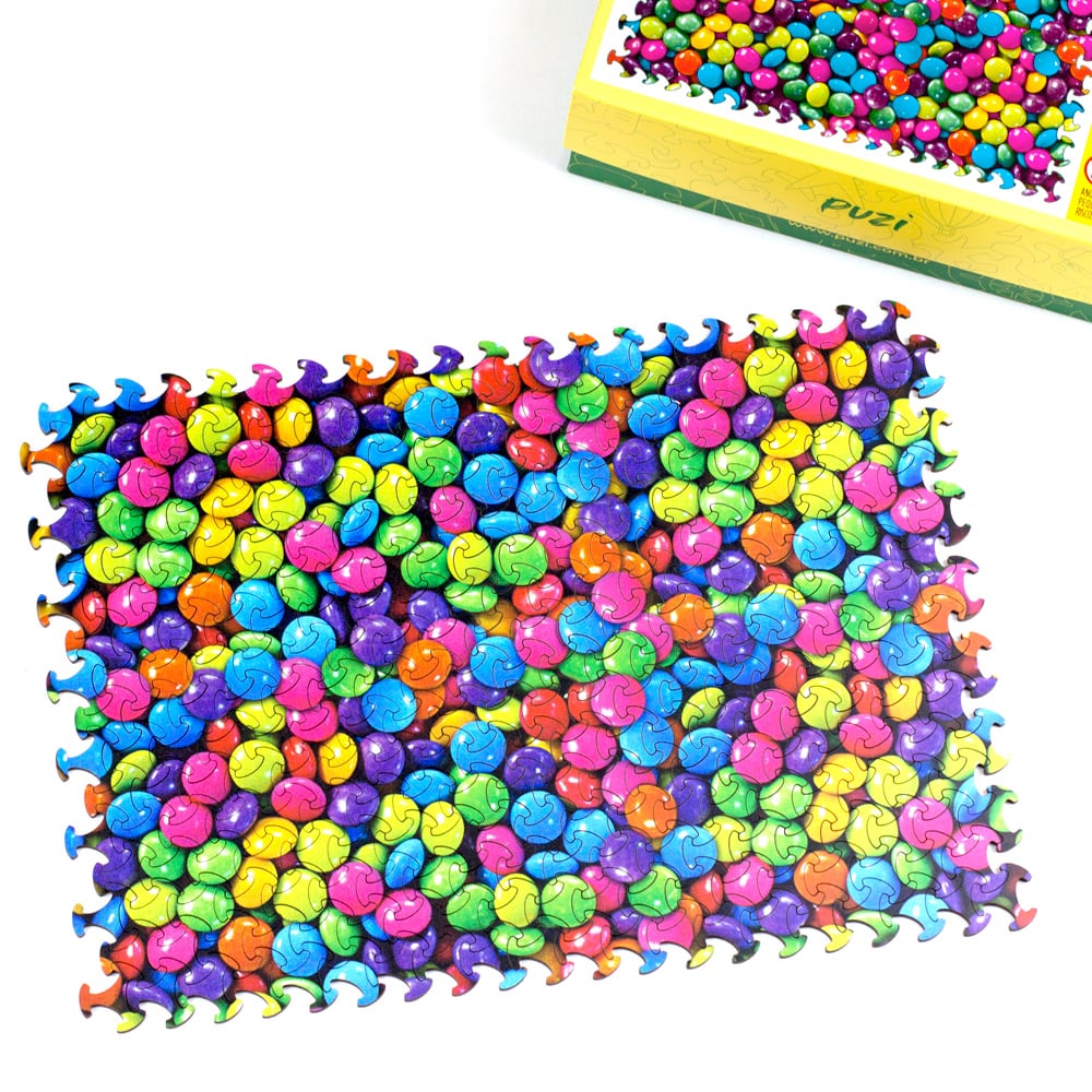 Quebra-Cabeça Doces Coloridos