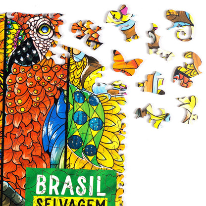 Quebra-Cabeça Brasil Selvagem Edição Especial